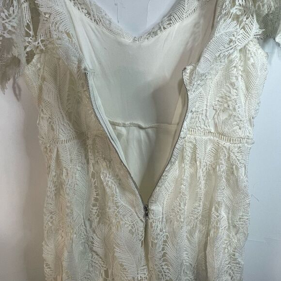 5 for $25🔥Motherhood Maternity Lace Cold Shoulder Maternity Dress Small- New - Picture 3 of 9